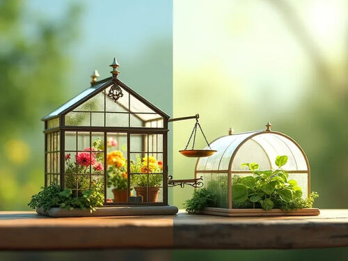 Letzter Firmenblog über Greenhouse Vs Polytunnel Key Horticulture Investment Choices