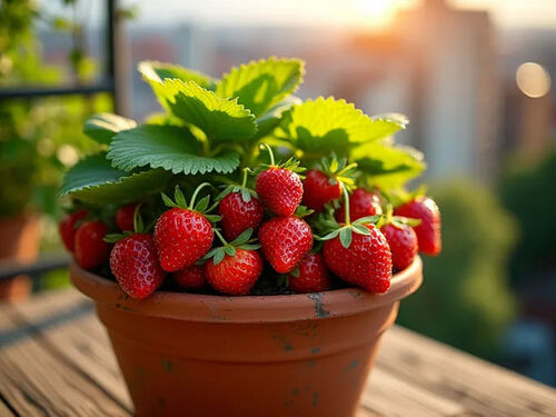 latest company blog about Balcony Gardening Guide Boosts Strawberry Yields