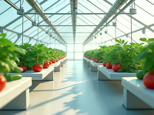 latest company blog about Greenhouse Yields Rise with Suspended Groundbased Troughs